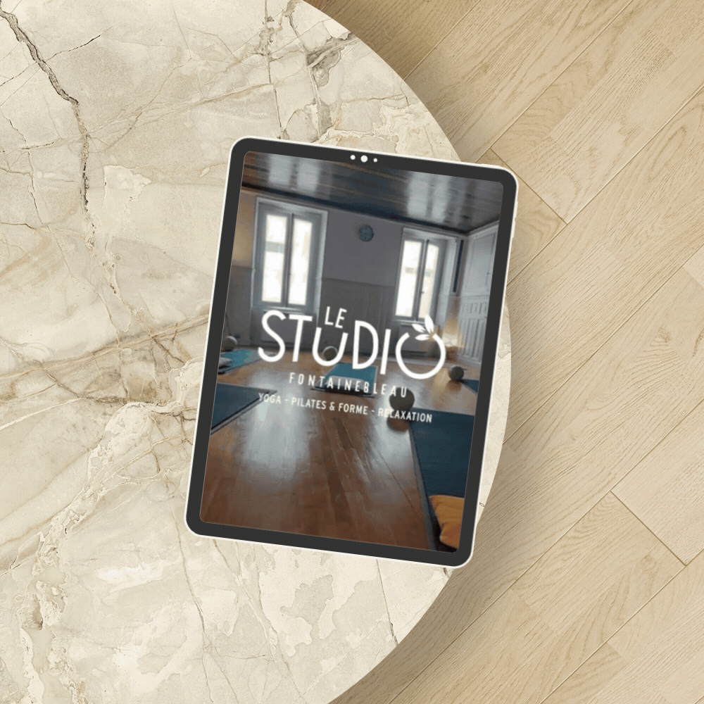Site responsive pour le Studio Fontainebleau