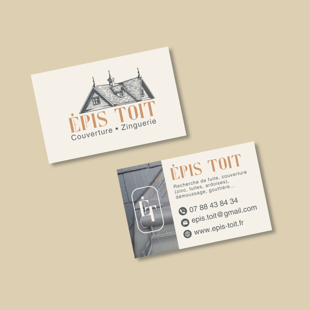 Carte de visite Épis Toit
